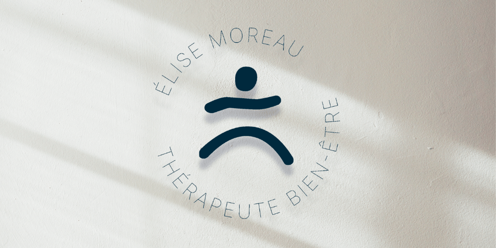 Mockup représentant le logo d'une Thérapeute bien-être.